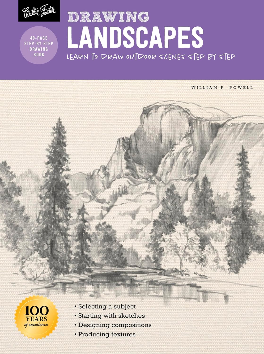 Drawing: Landscapes with William F. Powell: Learn to draw outdoor scenes step by step (How to Draw & Paint) Paperback – March 3, 2020 review